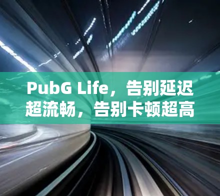 PubG Life，告别延迟超流畅，告别卡顿超高效！