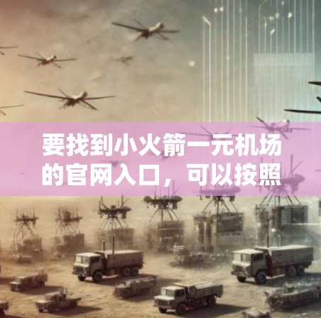 要找到小火箭一元机场的官网入口，可以按照以下步骤进行