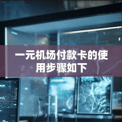 一元机场付款卡的使用步骤如下