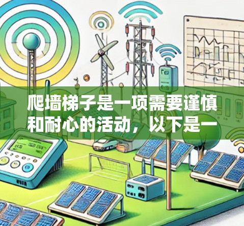 爬墙梯子是一项需要谨慎和耐心的活动，以下是一步步的指南