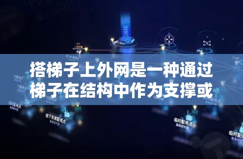 搭梯子上外网是一种通过梯子在结构中作为支撑或连接部件来优化结构设计的方法。梯子通过其结构和材料，能够增强结构的稳定性，提高承载能力，并在不同结构中发挥作用。以下是对这一概念的详细分析