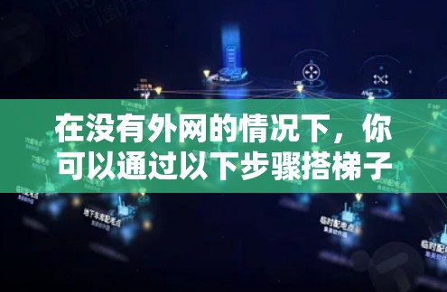 在没有外网的情况下，你可以通过以下步骤搭梯子