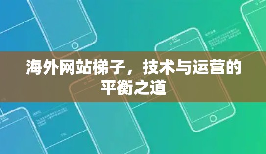 海外网站梯子，技术与运营的平衡之道