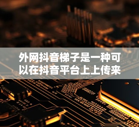 外网抖音梯子是一种可以在抖音平台上上传来自其他国家或地区的抖音账号内容的工具，帮助中国用户获取符合当地法律和格式要求的账号。以下是对外网抖音梯子的详细解释