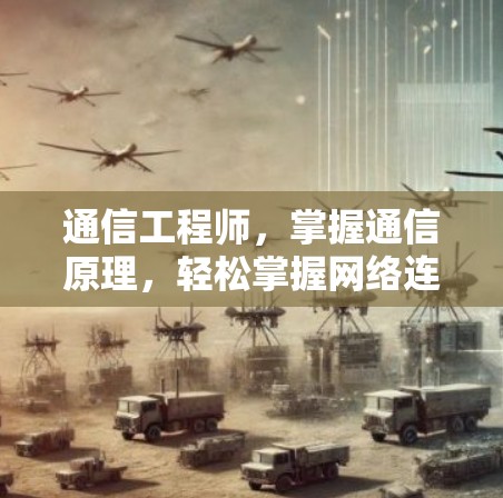 通信工程师，掌握通信原理，轻松掌握网络连接