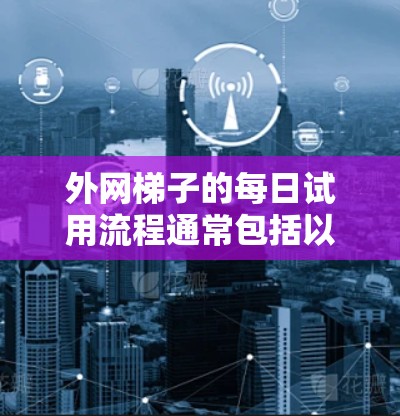 外网梯子的每日试用流程通常包括以下几个步骤