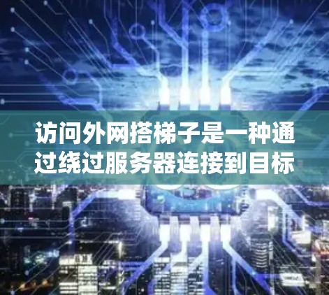 访问外网搭梯子是一种通过绕过服务器连接到目标服务器的方法，通常用于在服务器被封或被外网访问的情况下访问外网内容。以下是使用搭梯子方法访问外网的详细步骤
