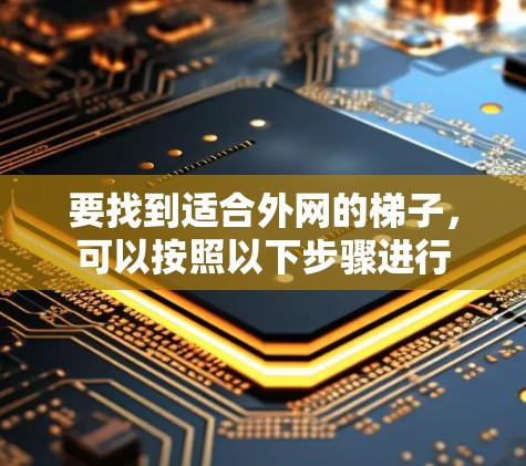 要找到适合外网的梯子，可以按照以下步骤进行