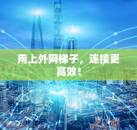 用上外网梯子，连接更高效！
