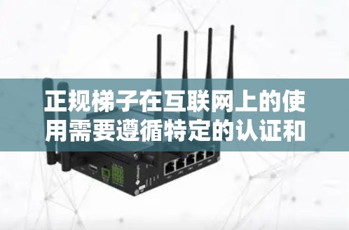 正规梯子在互联网上的使用需要遵循特定的认证和安全标准，以确保其安全可靠。以下是详细的总结