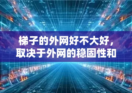 梯子的外网好不大好，取决于外网的稳固性和固定装置的质量，以及是否在门的位置上，确保梯子能够稳固地固定在门的位置上，从而在高处或长的情况下不会滑落。以下是对梯子外网的详细分析