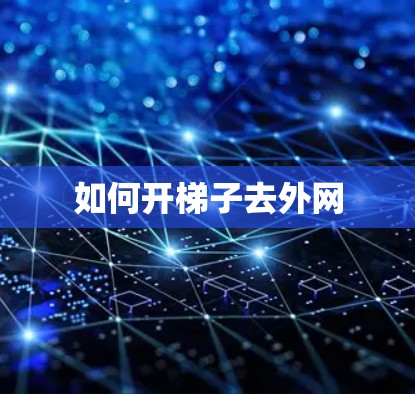 如何开梯子去外网