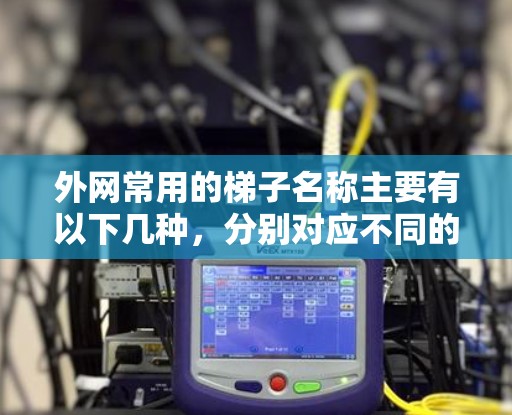 外网常用的梯子名称主要有以下几种，分别对应不同的行业和用途