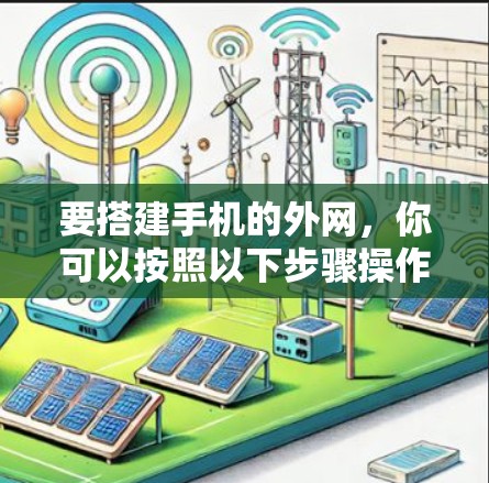 要搭建手机的外网，你可以按照以下步骤操作