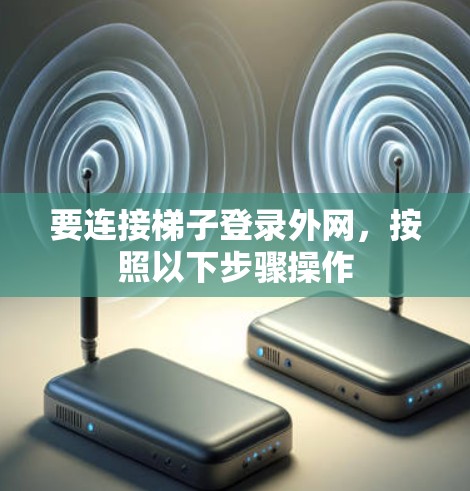 要连接梯子登录外网，按照以下步骤操作