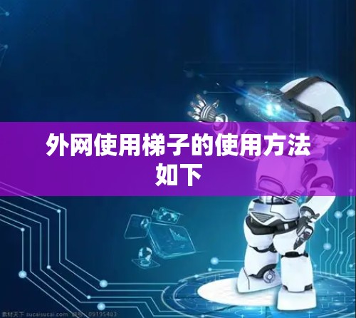 外网使用梯子的使用方法如下