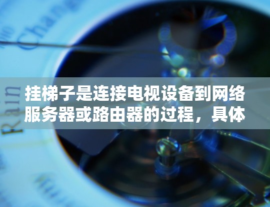 挂梯子是连接电视设备到网络服务器或路由器的过程，具体步骤如下