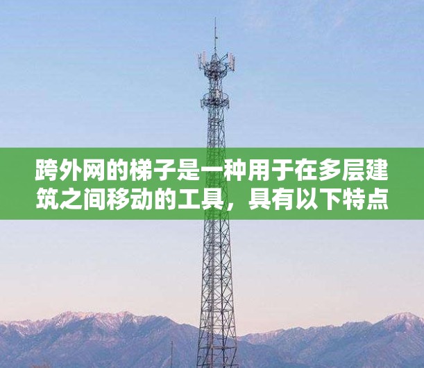 跨外网的梯子是一种用于在多层建筑之间移动的工具，具有以下特点