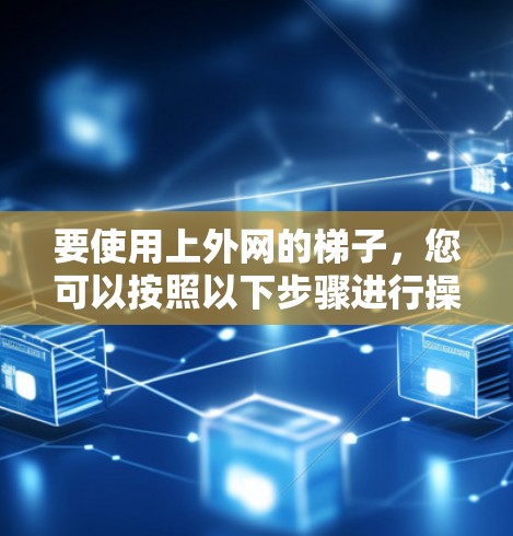 要使用上外网的梯子，您可以按照以下步骤进行操作