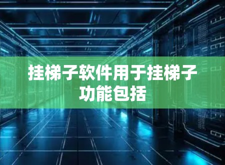 挂梯子软件用于挂梯子功能包括