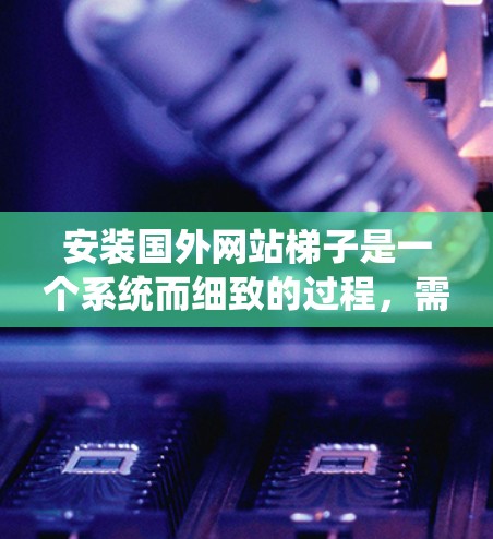 安装国外网站梯子是一个系统而细致的过程，需要综合考虑多个因素。以下是一步步的指南