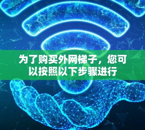 为了购买外网梯子，您可以按照以下步骤进行