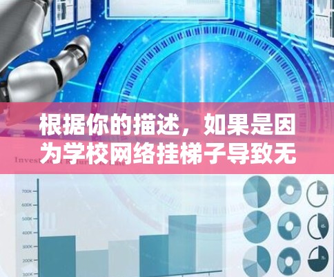 根据你的描述，如果是因为学校网络挂梯子导致无法上网，可能是网络不稳定或者防火墙设置不当。以下是可能的解决方案