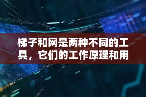 梯子和网是两种不同的工具，它们的工作原理和用途不同，因此一个好用并不一定意味着另一个不好用。具体分析如下