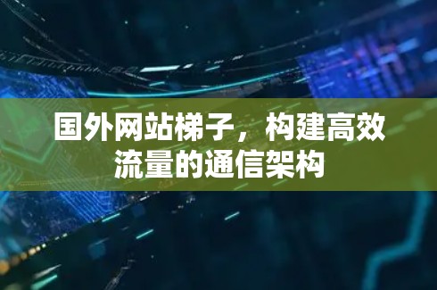 国外网站梯子，构建高效流量的通信架构
