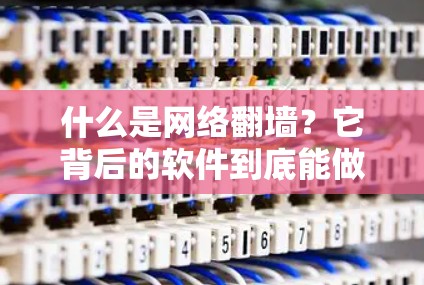 什么是网络翻墙？它背后的软件到底能做些什么？