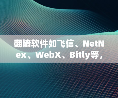 翻墙软件如飞信、NetNex、WebX、Bitly等，各有特点，适合不同用户需求。以下是对这些软件的详细分析和推荐