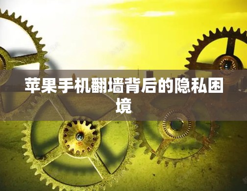 苹果手机翻墙背后的隐私困境
