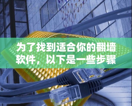 为了找到适合你的翻墙软件，以下是一些步骤和建议