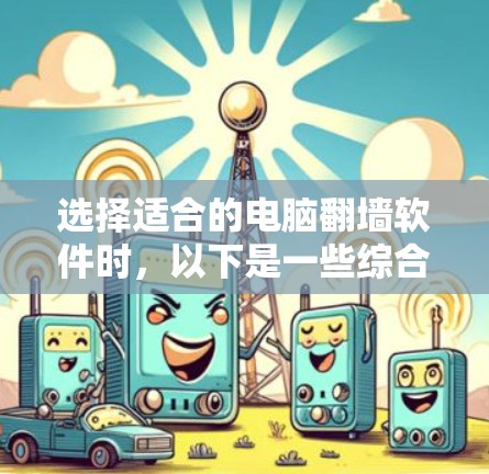 选择适合的电脑翻墙软件时，以下是一些综合考虑的因素和推荐