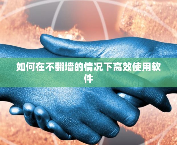 如何在不翻墙的情况下高效使用软件