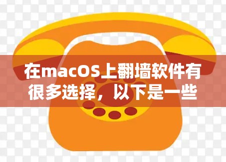 在macOS上翻墙软件有很多选择，以下是一些常见的推荐
