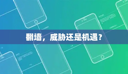 翻墙，威胁还是机遇？