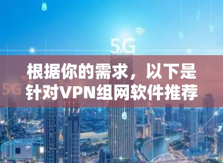 根据你的需求，以下是针对VPN组网软件推荐的综合分析和建议