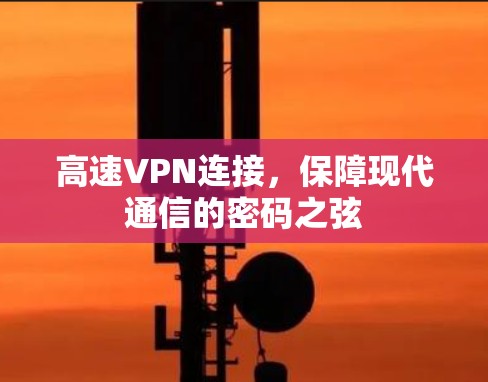 高速VPN连接，保障现代通信的密码之弦