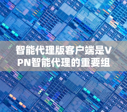 智能代理版客户端是VPN智能代理的重要组成部分，它通过自动功能来提升用户体验和网络安全。以下是具体的使用步骤和注意事项