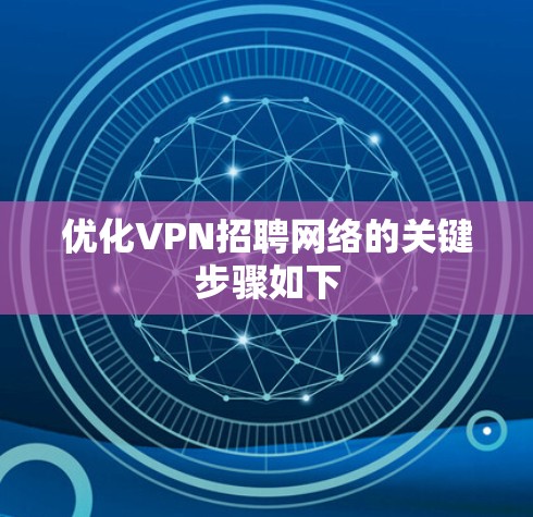 优化VPN招聘网络的关键步骤如下