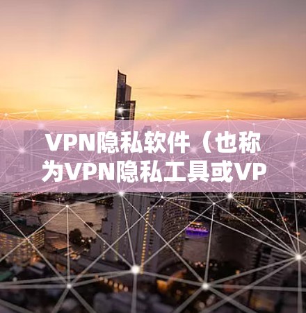 VPN隐私软件（也称为VPN隐私工具或VPN安全工具）是用于保护用户数据隐私的软件，确保在VPN过程中数据不被泄露或侵入。以下是几种常见的VPN隐私软件及其在安全性方面的对比分析
