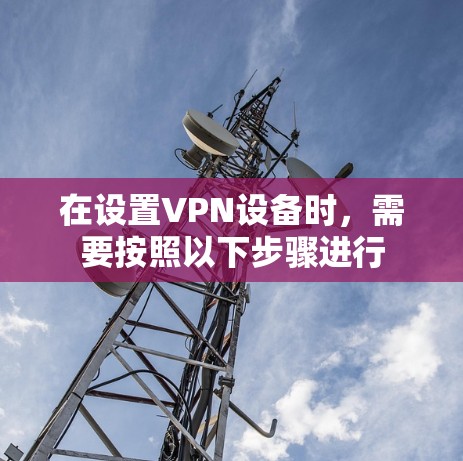 在设置VPN设备时，需要按照以下步骤进行