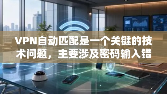 VPN自动匹配是一个关键的技术问题，主要涉及密码输入错误、设备识别不准确以及网络环境变化等因素。以下是对 VPN自动匹配问题的详细分析和解决方案