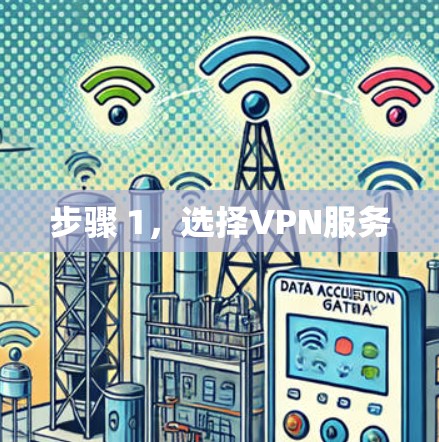 步骤 1，选择VPN服务