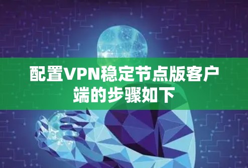 配置VPN稳定节点版客户端的步骤如下