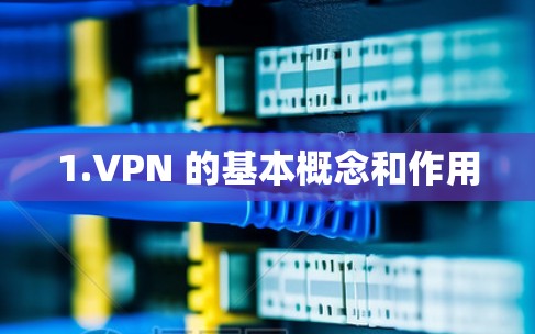1.VPN 的基本概念和作用