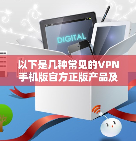以下是几种常见的VPN手机版官方正版产品及其简介