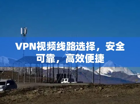 VPN视频线路选择，安全可靠，高效便捷