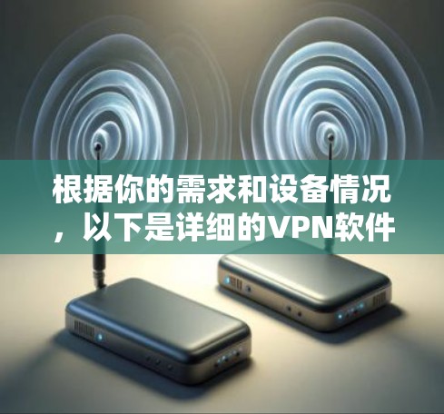 根据你的需求和设备情况，以下是详细的VPN软件选择建议